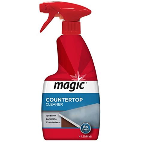 Reveal the hidden beauty of your countertops with our magic spray